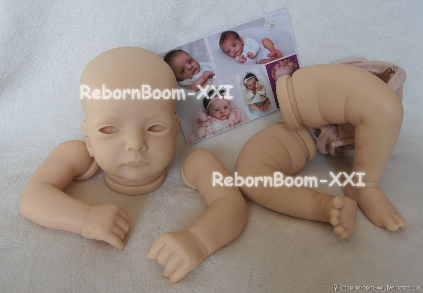 Baby Products Newborn - 19-дюймовый неокрашенный набор для куклы Ана