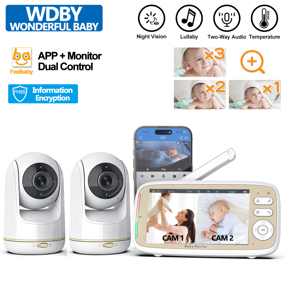 VB803 PRO Baby Monitor, с 2шт  – обзор и цена Wireless Baby Monitor