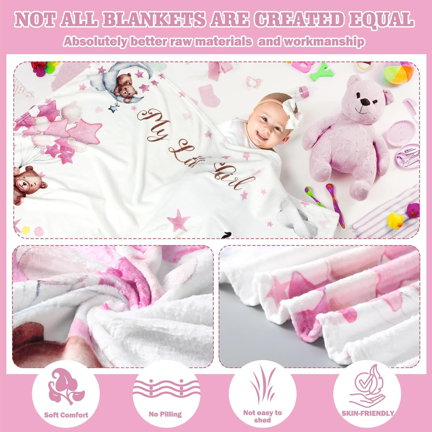 VIKAMA ежемесячное детское оде – обзор и цена Baby Swaddle Blanket