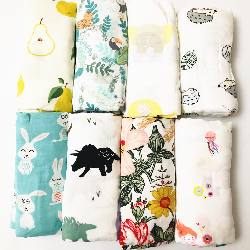 Одеяло детское из 70% бамбука  – обзор и цена Baby Swaddle Blanket