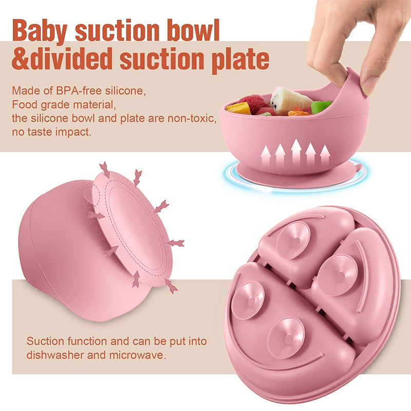 Набор детской силиконовой посу – обзор и цена Baby Products Kit