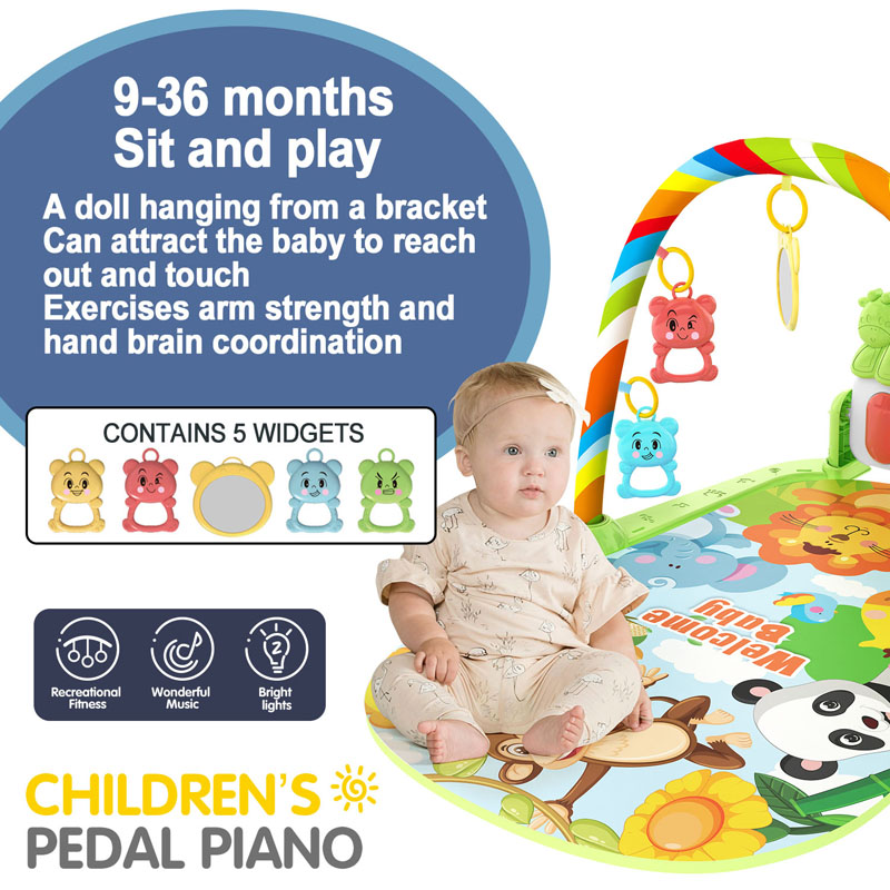 Детский музыкальный коврик для – обзор и цена Baby Walker Activity