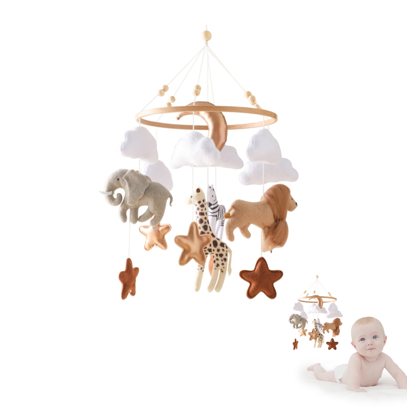 Музыкальный мобиль на кроватку – обзор и цена Baby Rattle Toy Set