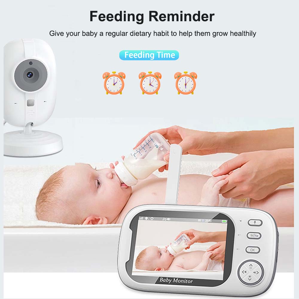 3.5'' Видеоняня 2.4G Мать Дети – обзор и цена Wireless Baby Monitor